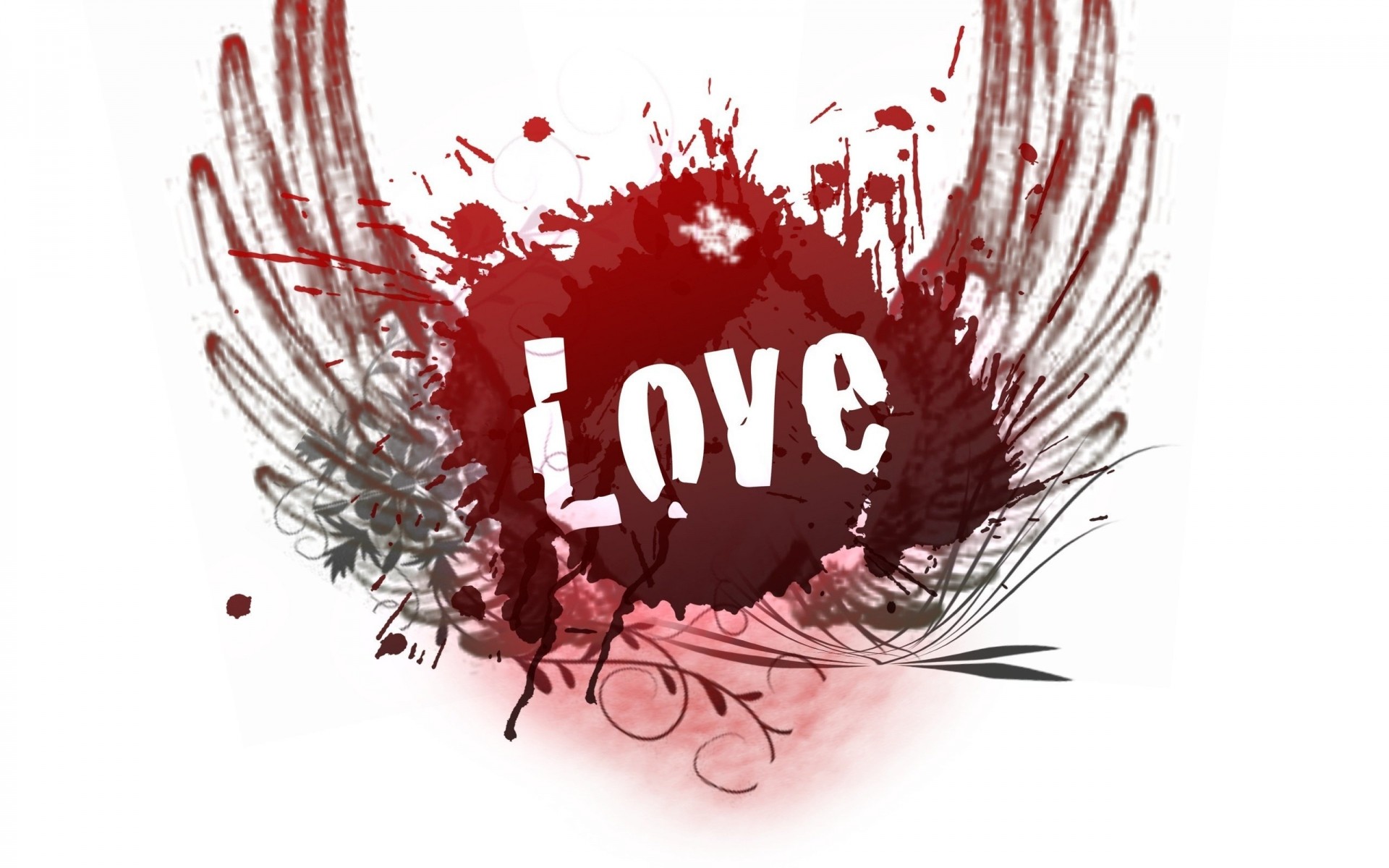 pulpit dekoracje izolowane wakacje projekt natura symbol serce czerwony tło