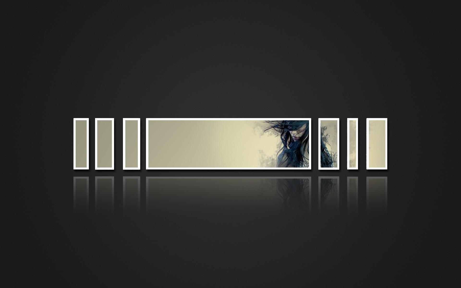 kwadratowe puste monochromatyczne światło ścienne odbicie biznes pulpit wystawa kobieta tło styl design nowoczesne