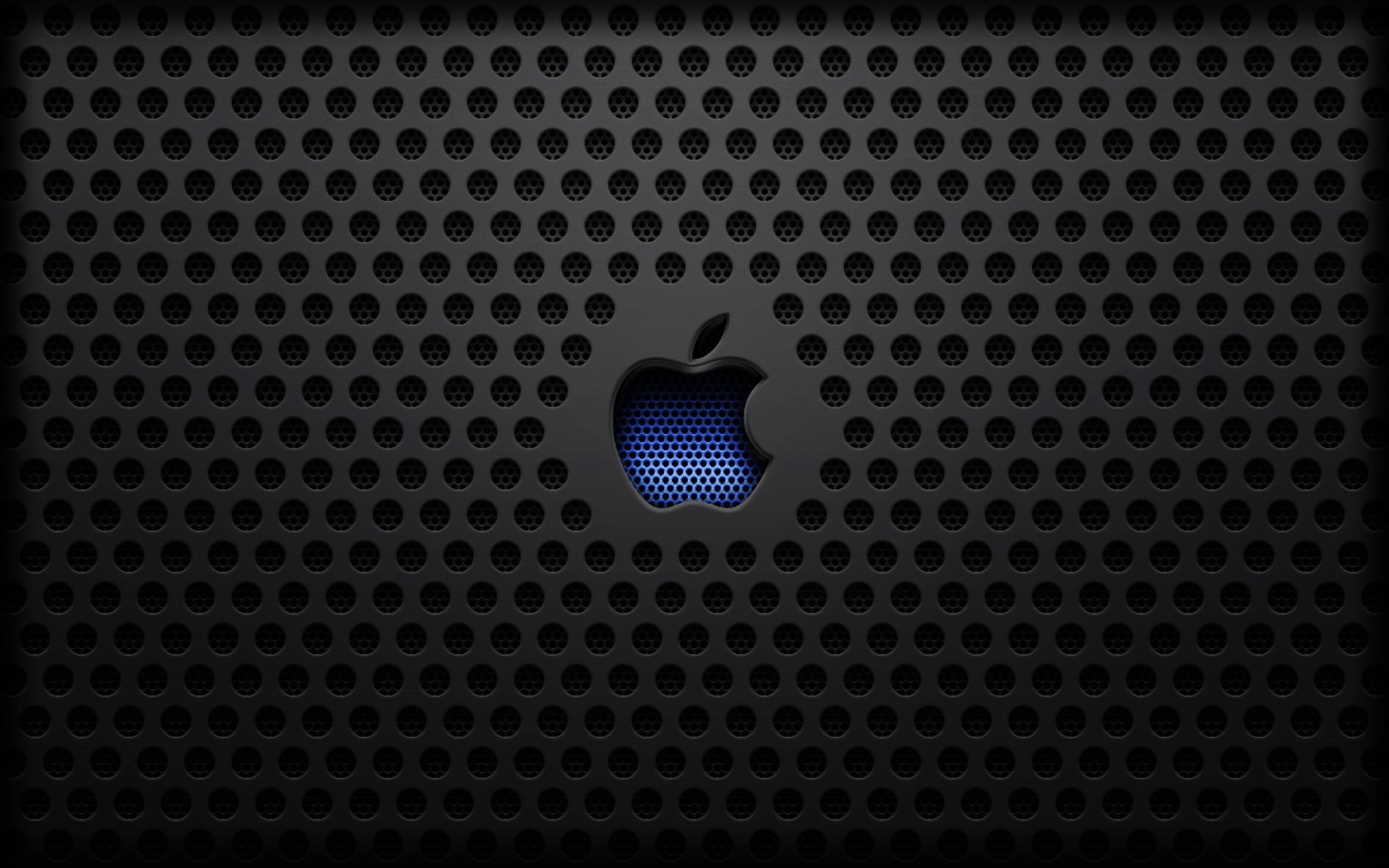 apple steel iron metal desktop design chrome hole aluminium texture pattern stainless alloy mesh net graphic modern wallpaper apple logo apple logo