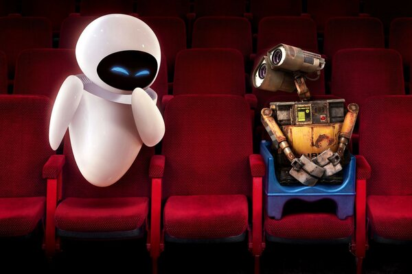 Wall-e Ewa Kino nieśmiały śmieszy czerwone Kresy