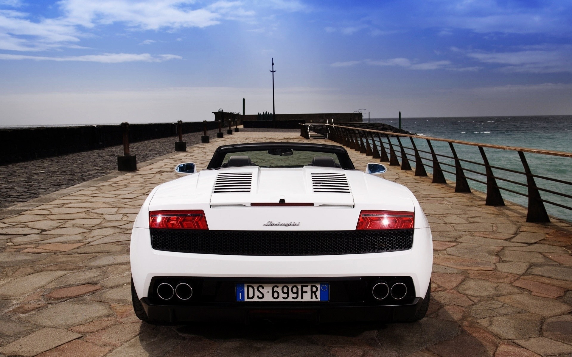 lamborghini samochód podróż samochód woda na zewnątrz system transportu zachód słońca plaża morze niebo lamborghini gallardo