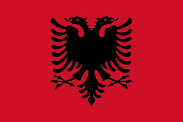 Flaga Albanii symbol