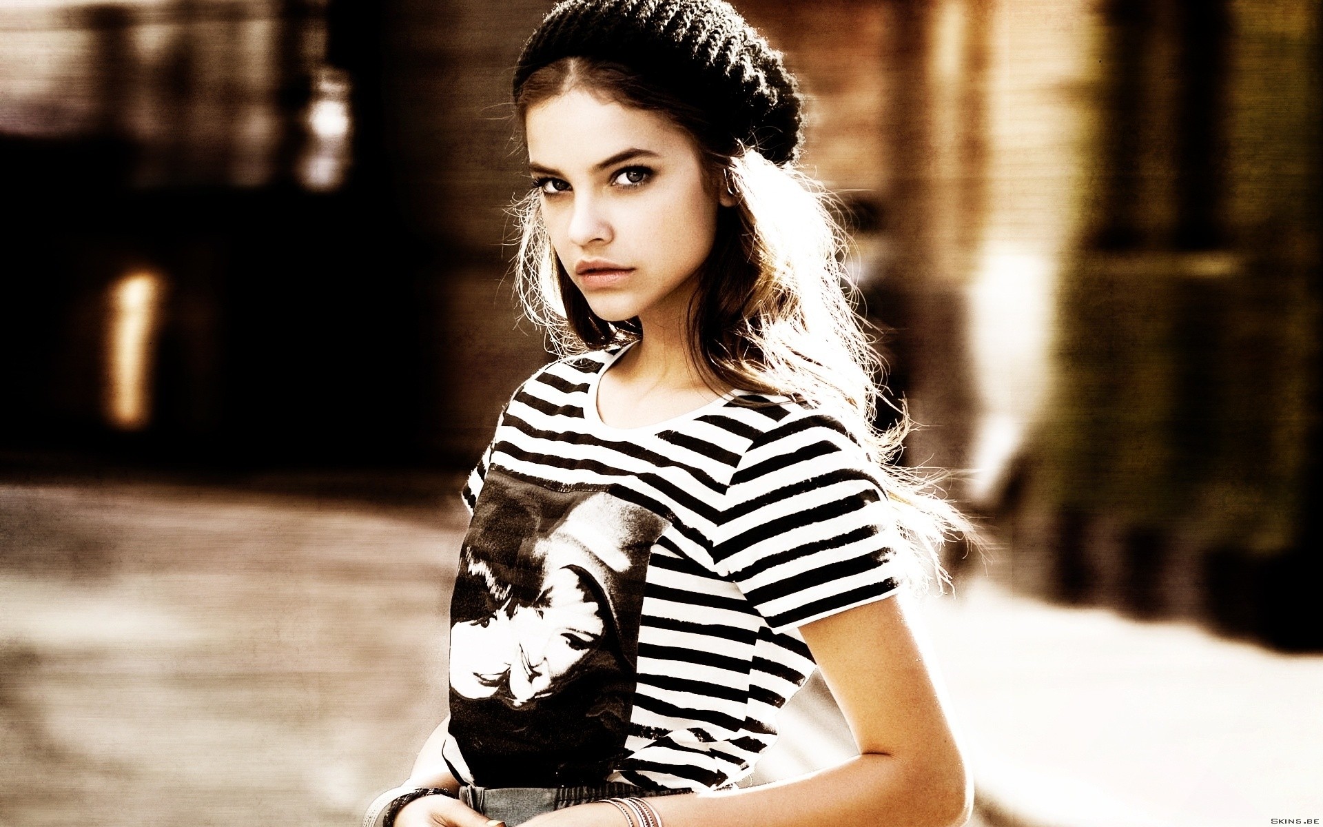 moda kobieta model portret dziewczyna seksowny dorosły glamour jeden piękny nosić brunetka młody barbara palvin modele moda