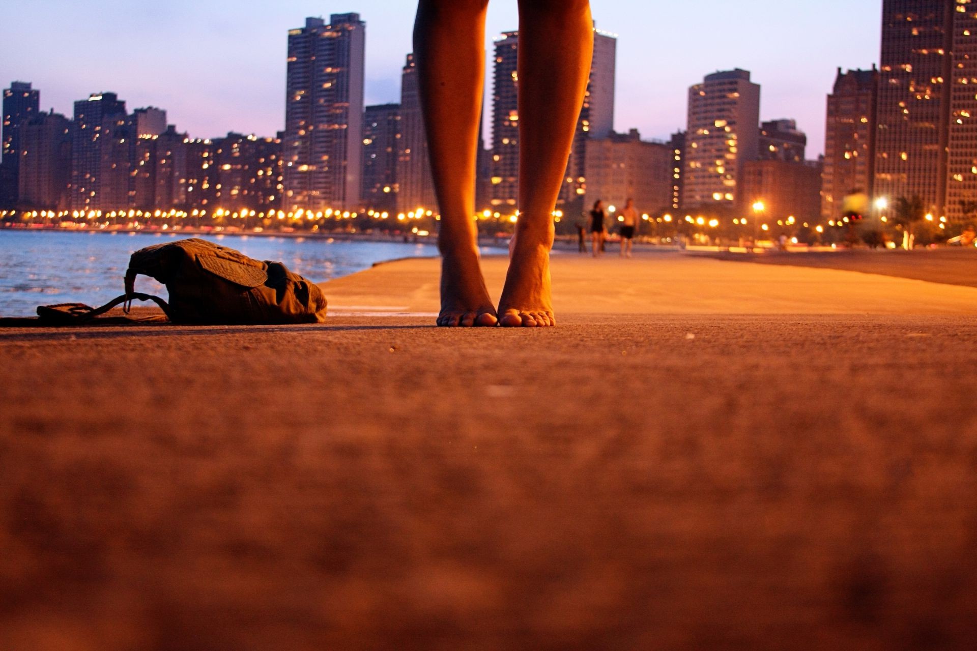 plaża miasto zachód słońca morze wieczorem woda podróże morze ocean światło miasto ulica zmierzch dom wieżowiec odbicie świt miejski architektura skyline