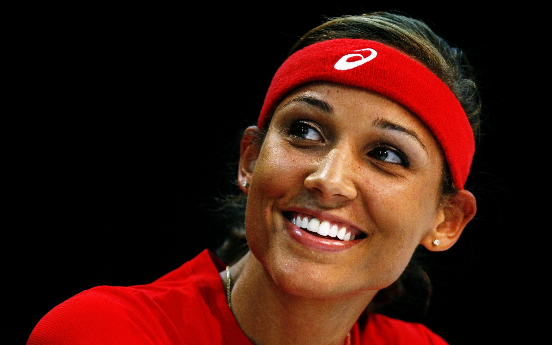 nosić portret jeden konkurs dorosły kobieta wyraz twarzy sprzęt sportowy laurie jones sportowiec w terenie śledzenie sportowca