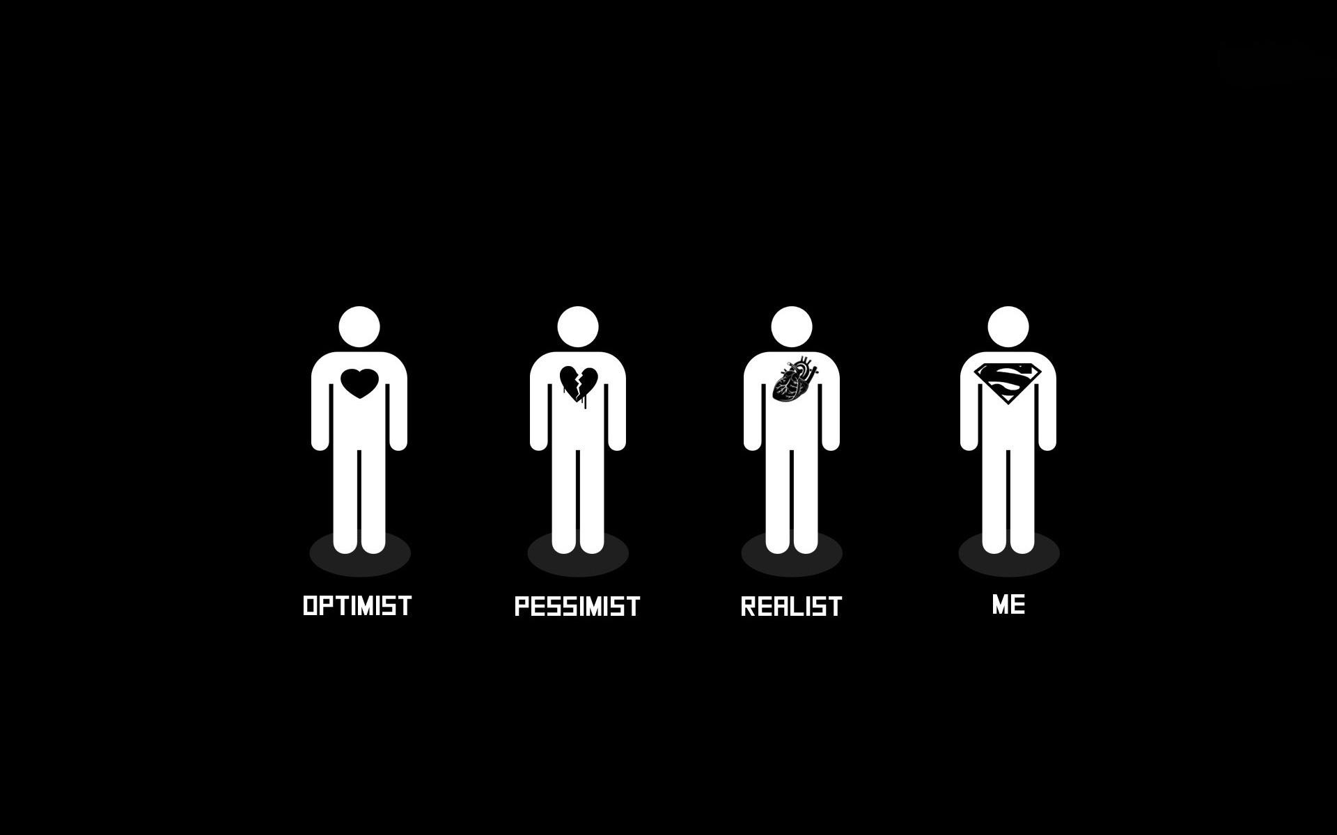 symbol biznes ilustracja pulpit odosobniony pesymistyczny nastrój optymistyczny nastrój realista