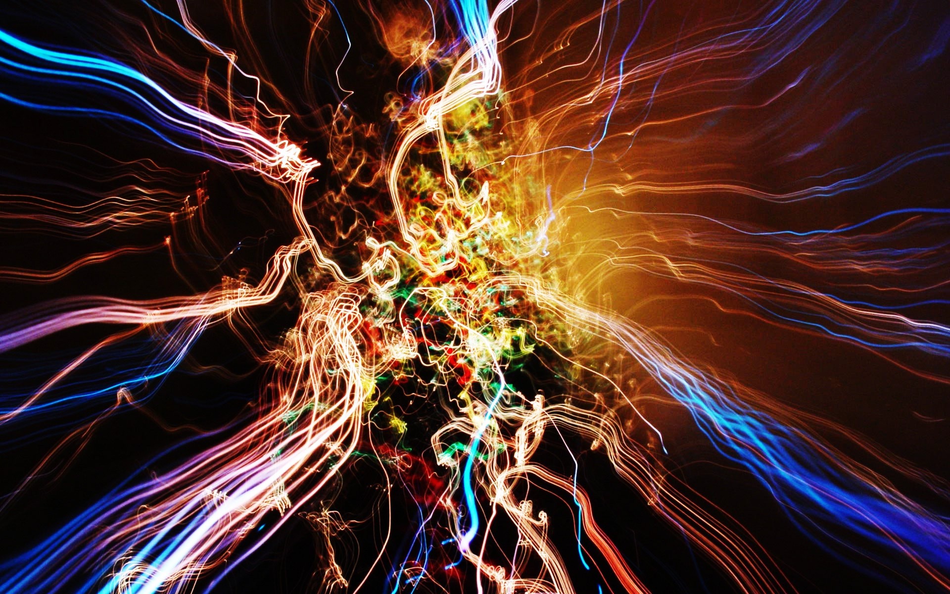 płomień energia streszczenie nauka surrealistyczny ruch fantazja jasne światło tło światła