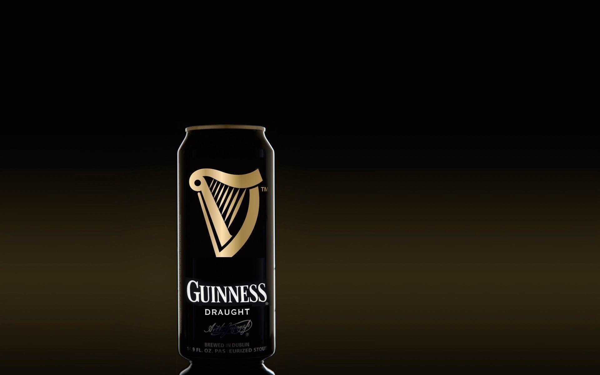 ciemne szkło piwo wino pić pusty guinness beczki
