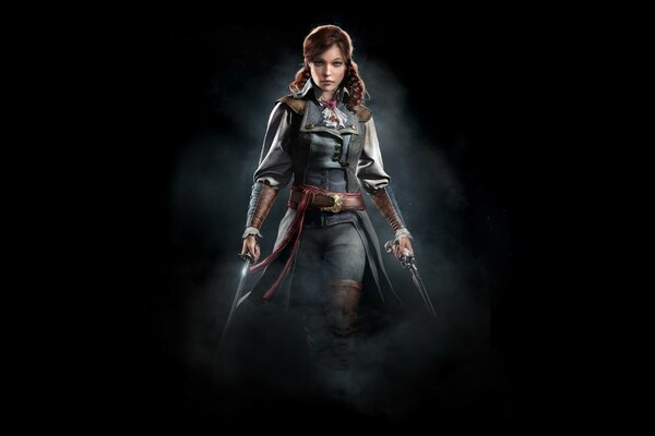 Bohater gry Assassins Creed Girl