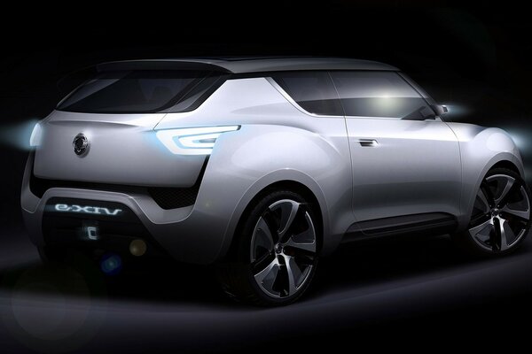 Ssangyong e XIV tylnej koncepcji