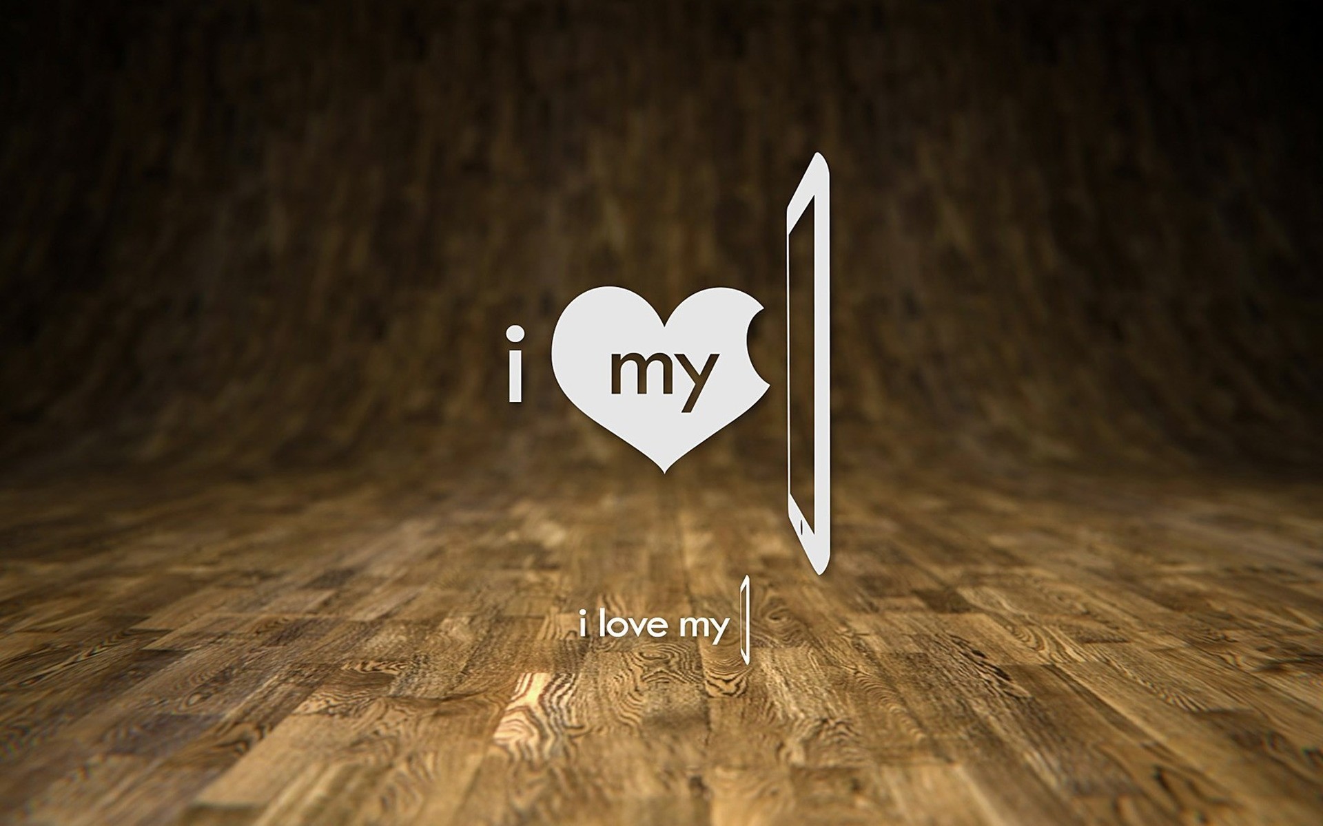 ciemny natura drewno pusty miłość pulpit serce