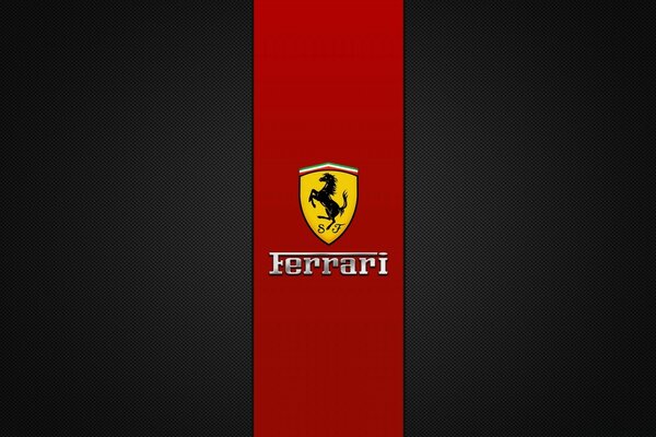 Projekt graficzny Retro Ferrari