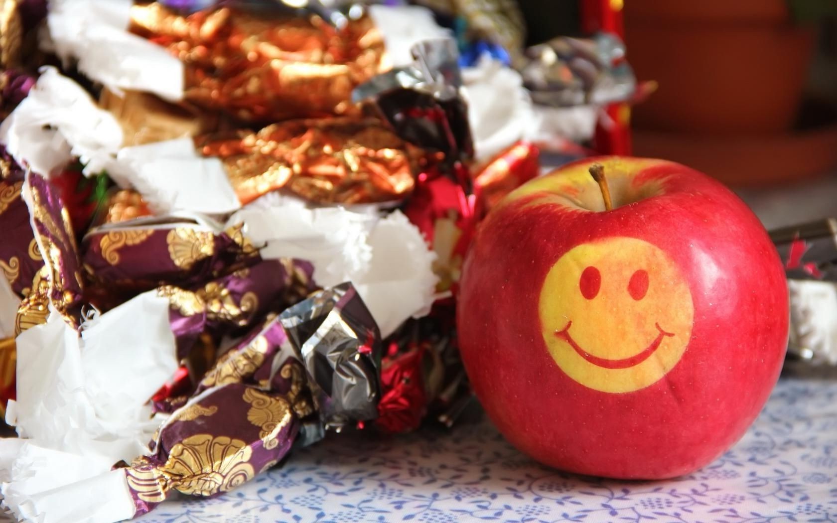 jedzenie jabłko owoce boże narodzenie dekoracje wakacje tradycyjne