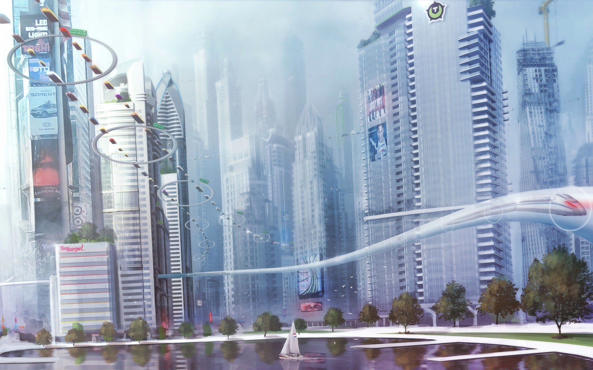 fantasy architektura miasto biznes nowoczesny wieżowiec biuro miejski dom śródmieście miasto podróże niebo wieża nowoczesny skyline dzielnica wysoki finanse odbicie wysoki