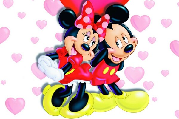 Disney. Mickey i Minnie. Dusza