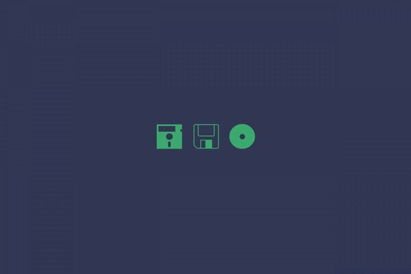 Ikony Panelu sterowania komputera na jednolitym tle