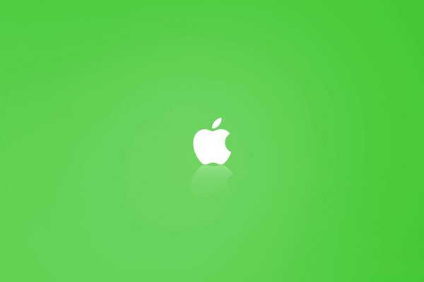 Zielone tapety na pulpit Apple apple