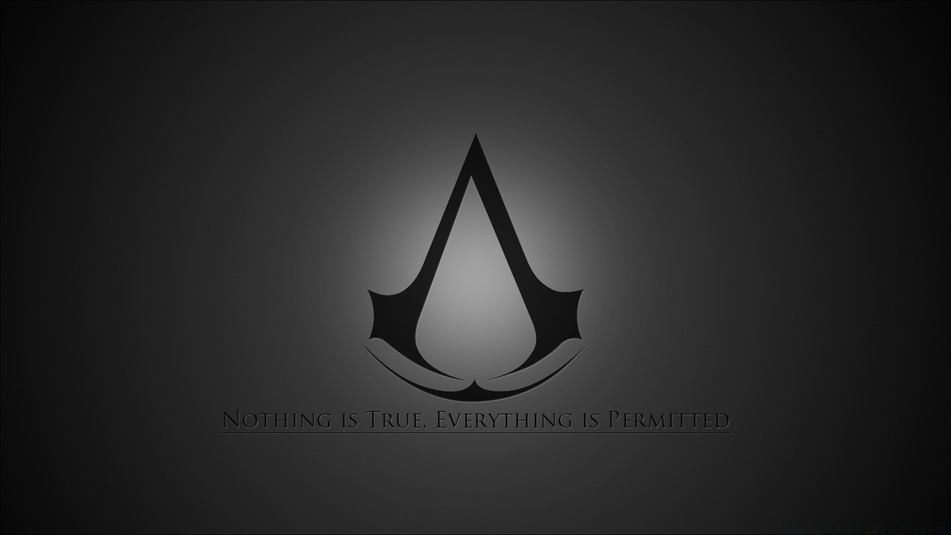 assassin s creed ciemny wektor świeci sztuka