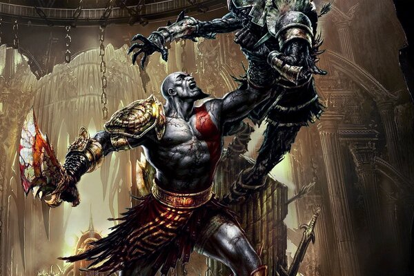 Sztuka gry. Kratos jest wściekły