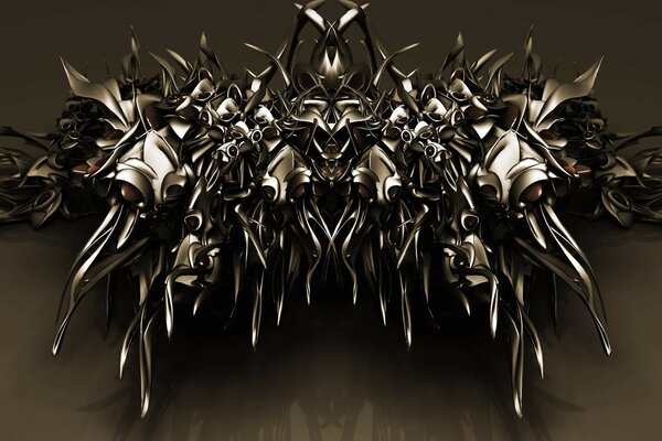 Metaliczny chrom wymyślony niezwykle