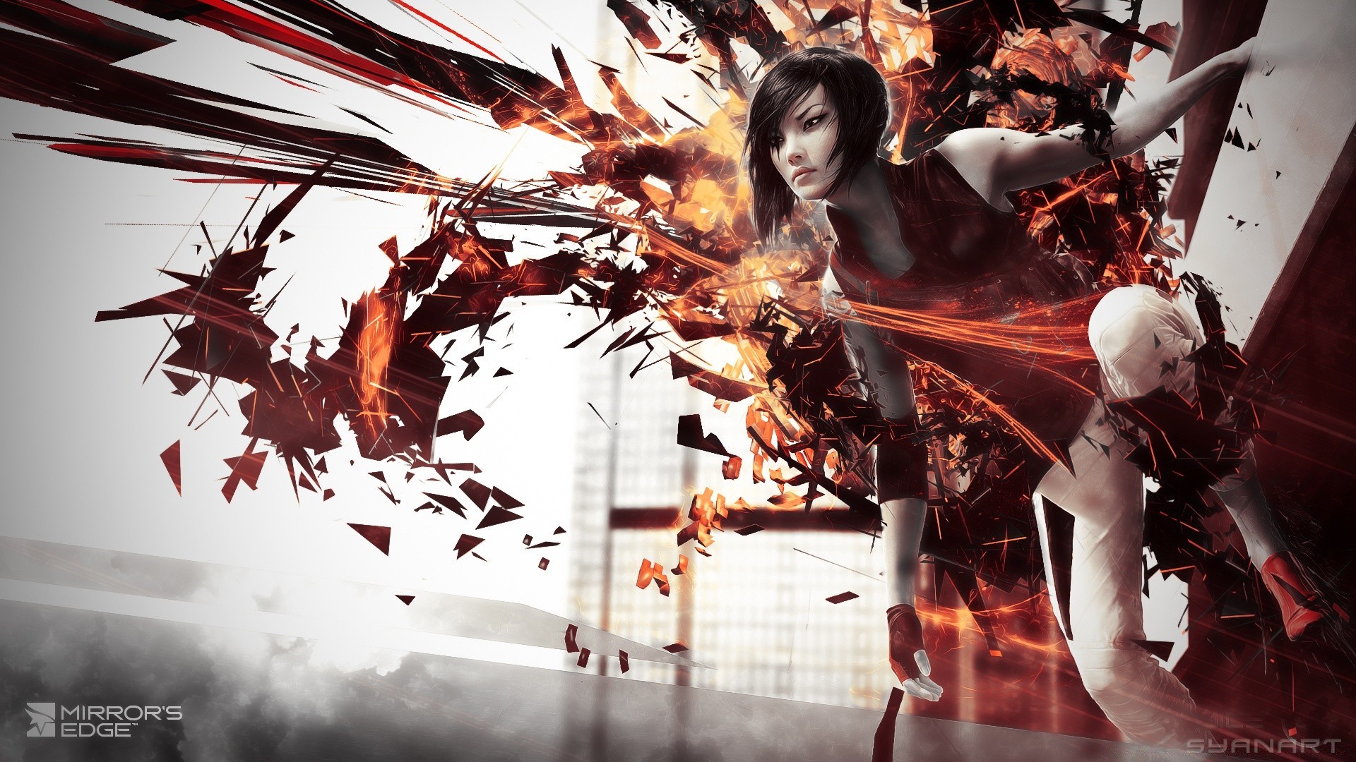 mirror s edge nosić dorosły muzyka kobieta