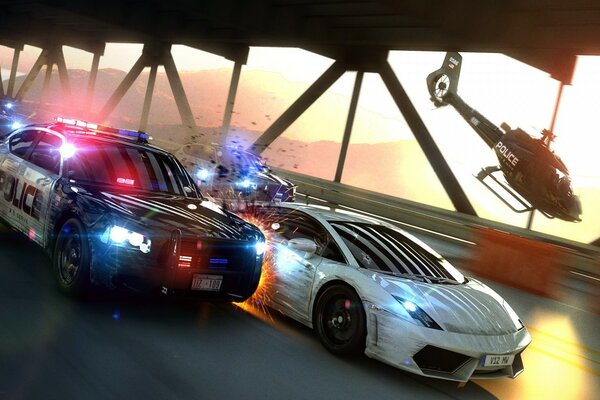 System transportu wyścigów need for speed