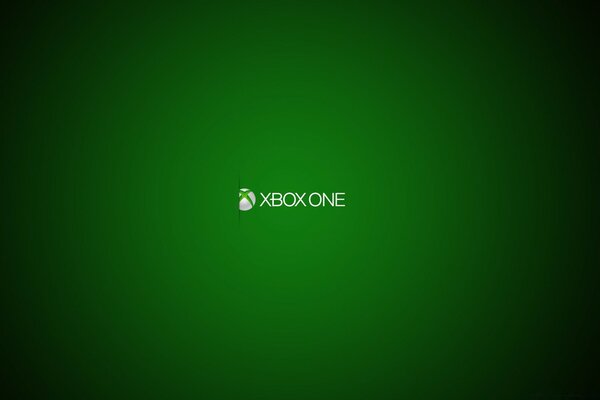Logo konsoli Xbox One w Spotlight na zielonym tle