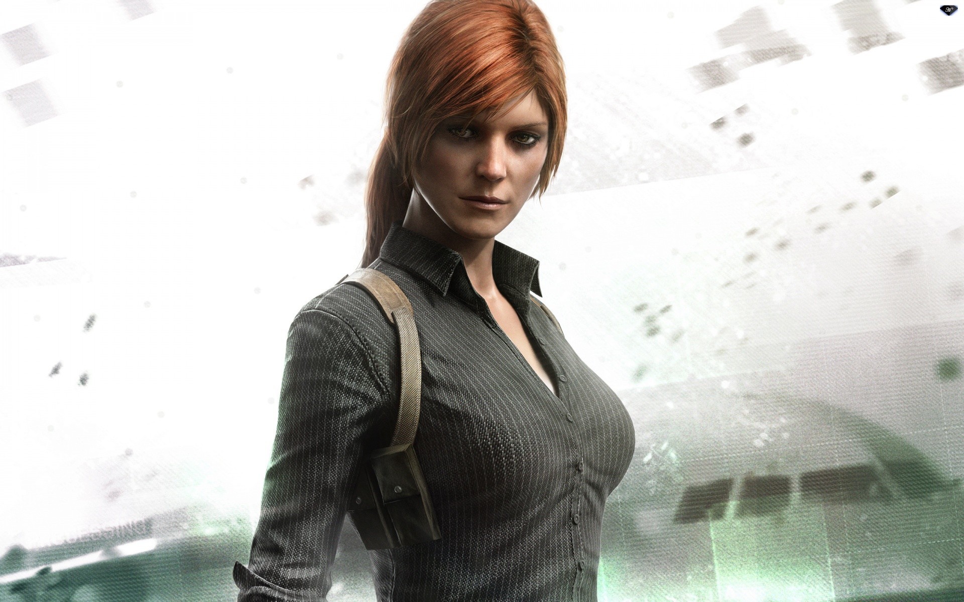 splinter cell kobieta dorosły rozmycie jeden biznes portret nosić wewnątrz okna