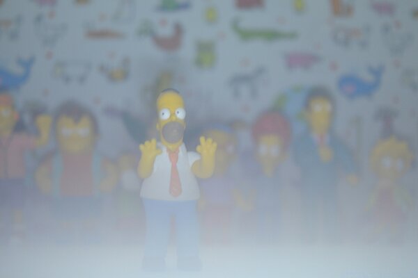 Kreskówka The simpsons dla grupy dorosłych