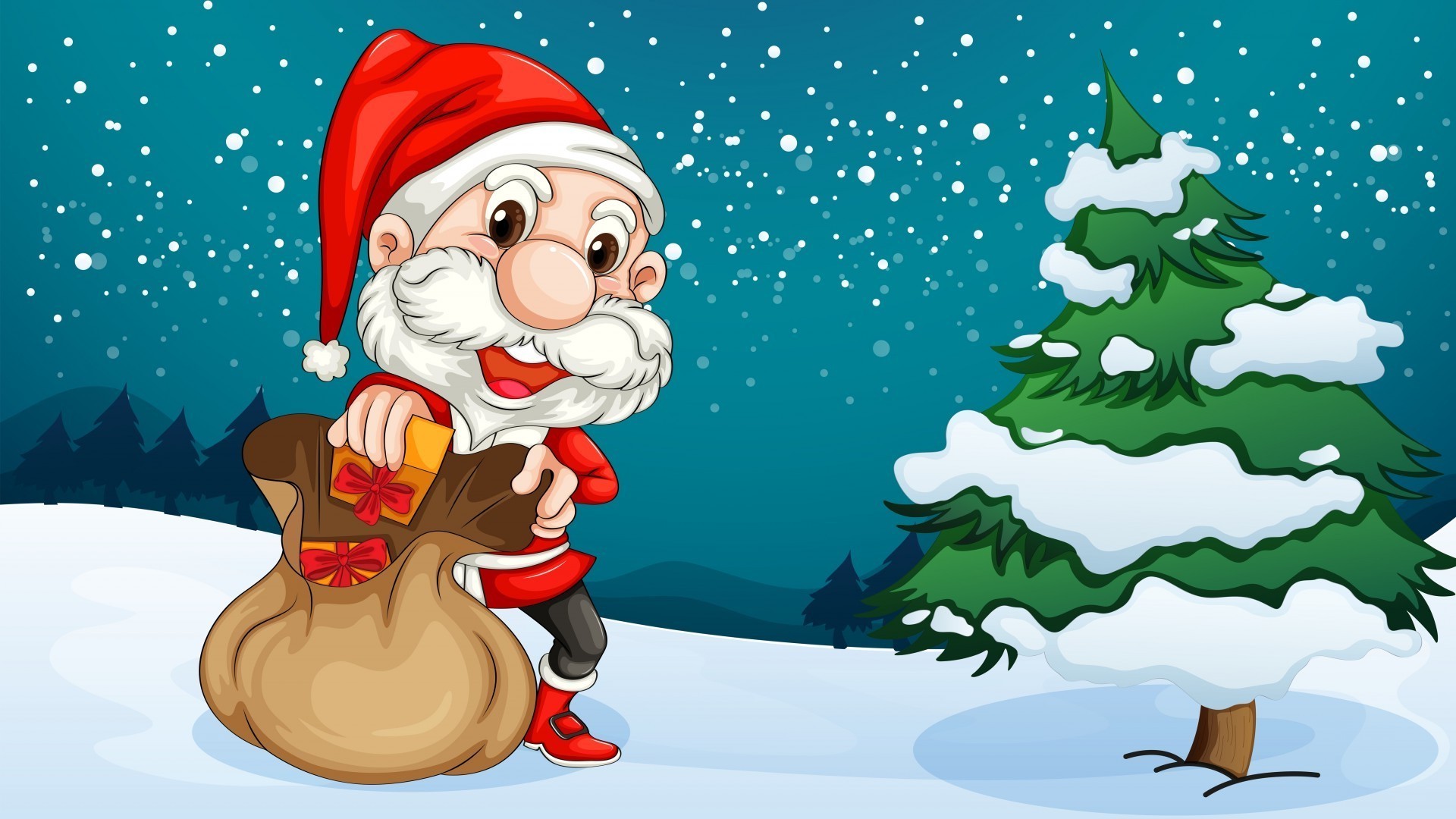 nowy rok szkic ilustracja wektor boże narodzenie zima merry jeleń wykres śnieg pokrywa pokrywa szalik bałwan postać ewa płatek śniegu