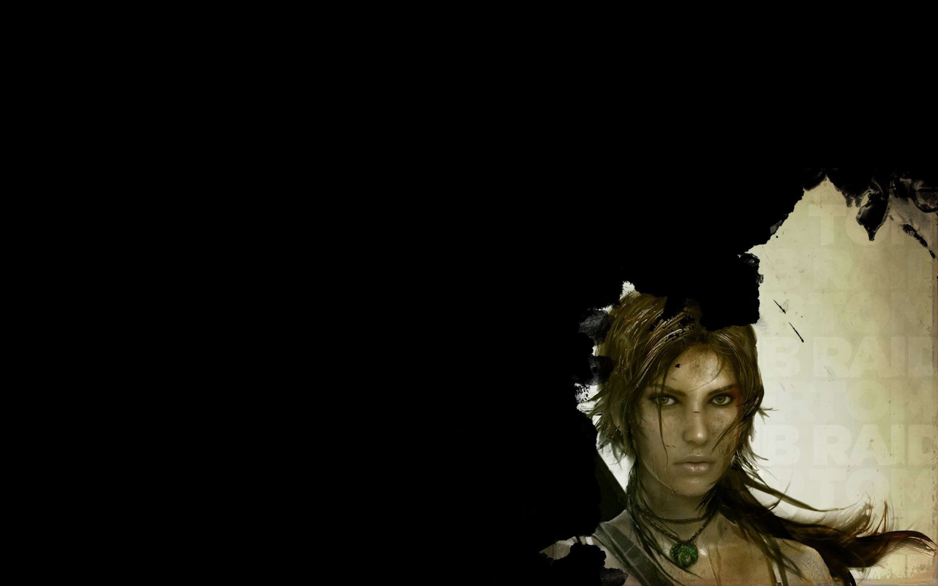 tomb raider portret dorosły jeden kobieta dziewczyna człowiek widok z boku księżyc sztuka światło muzyka profil ciemny nosić