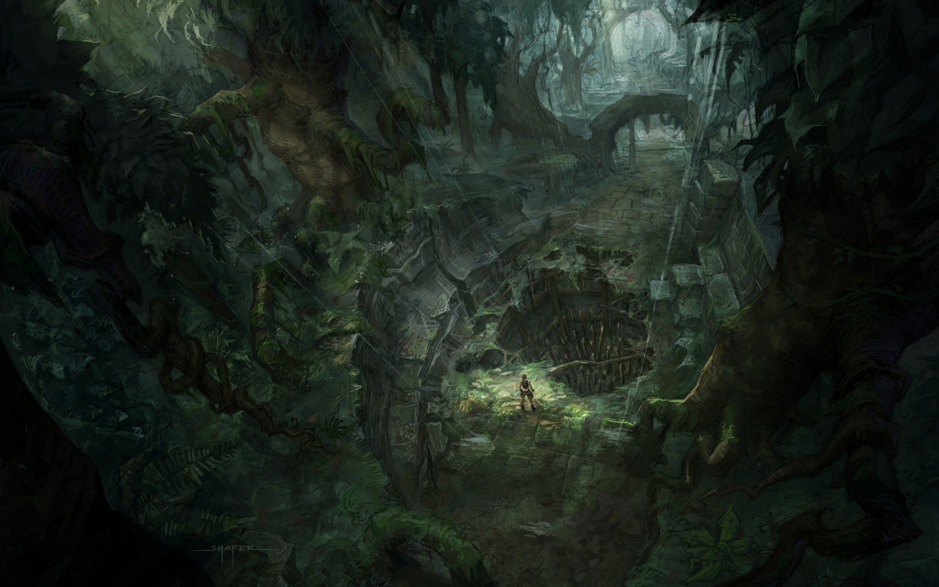 tomb raider streszczenie grafika pulpit tekstura podwodny ciemny obraz jaskinia eksploracja wody szablon kolor ściany grafika projektowa