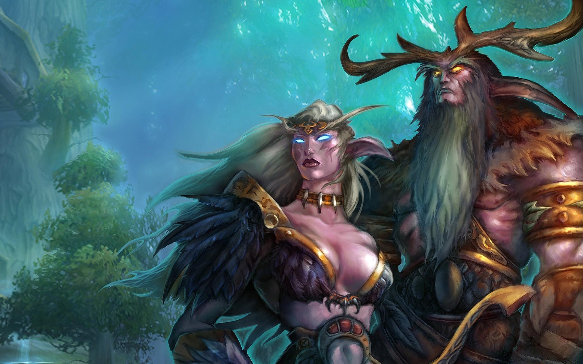 world of warcraft sztuka religia malarstwo kobieta ilustracja