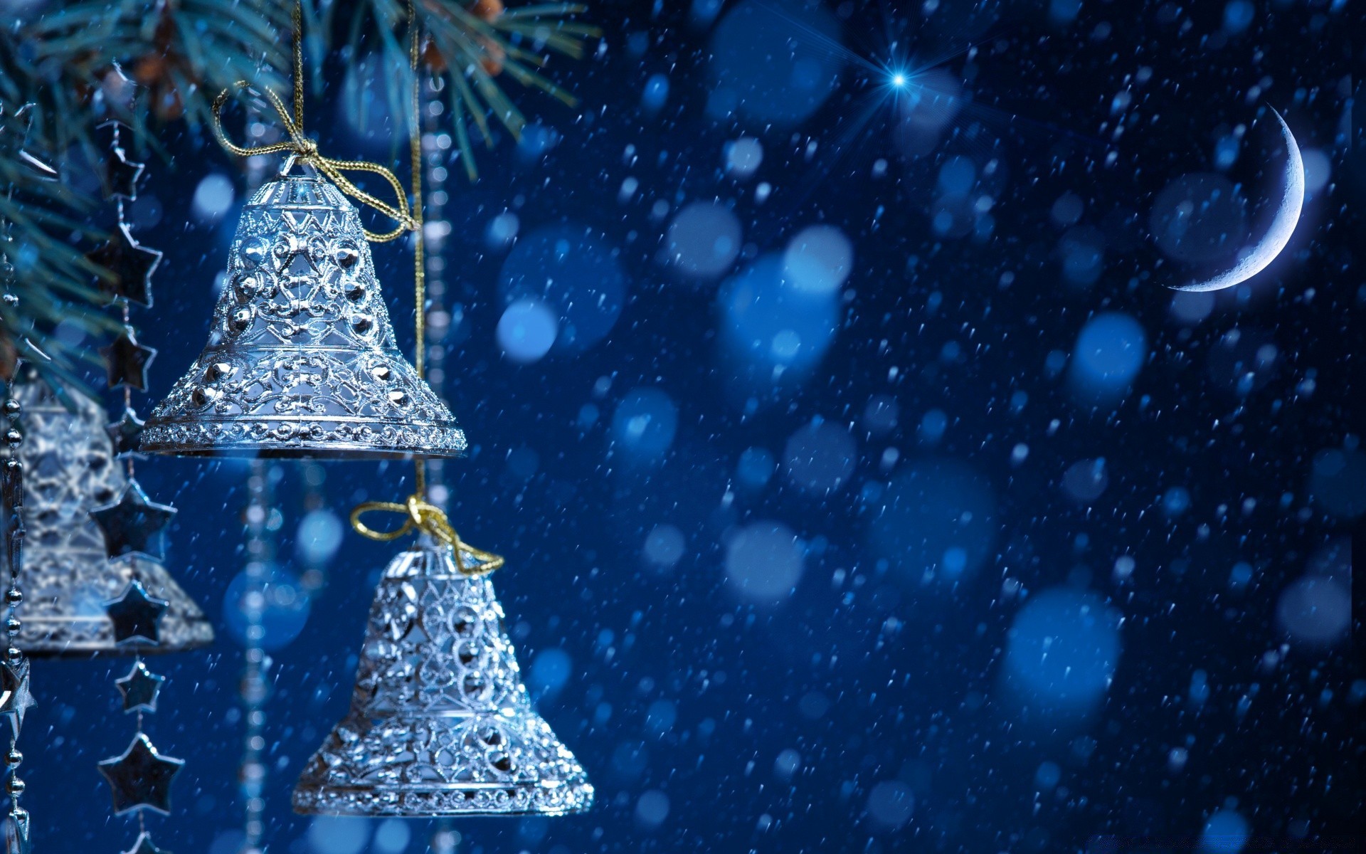 nowy rok zima boże narodzenie pulpit zimno merry bubble świeci światło wakacje kula dekoracji snowflake ball śnieg mrożone