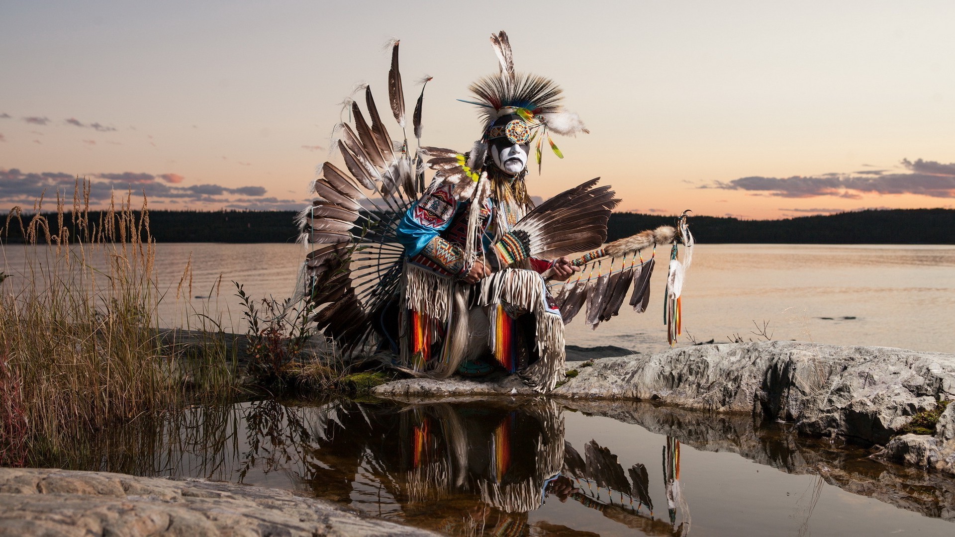 woda podróże zima śnieg niebo na zewnątrz jezioro ptak krajobraz