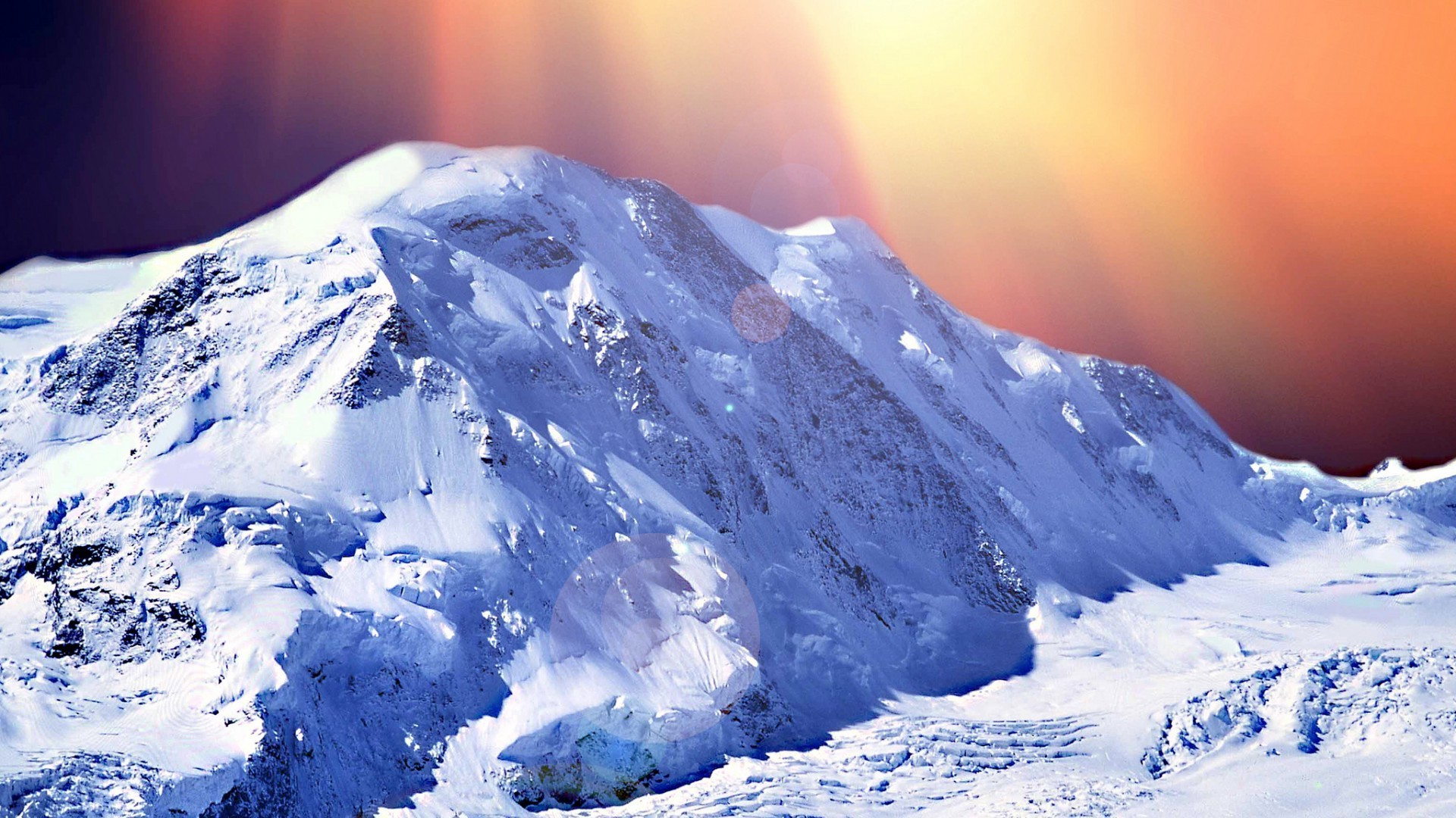 śnieg zima lód zimno góry lodowiec wspinaczka podróże światło dzienne