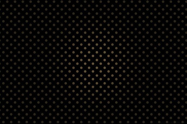 Retro design. Kwiaty na czarnym tle
