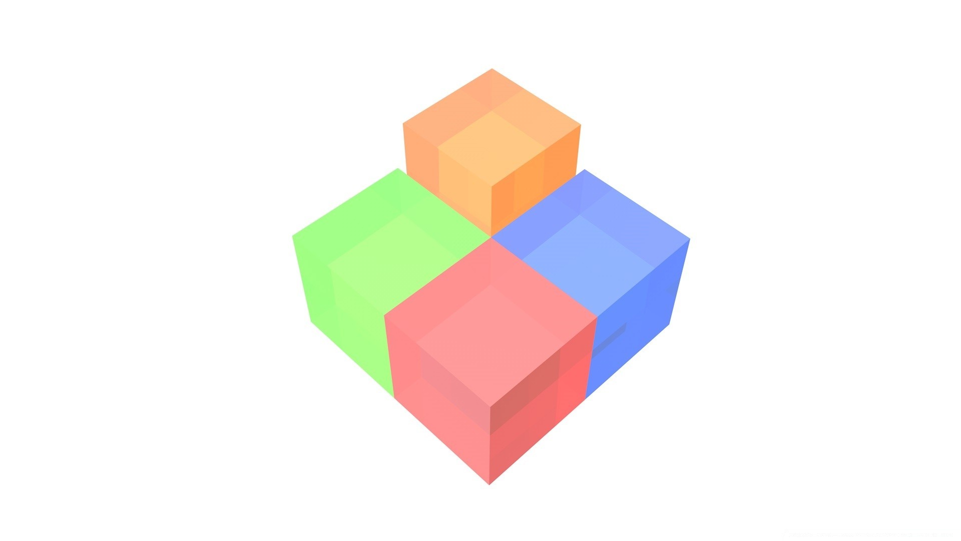 grafika 3d kostka geometryczny plac zabawka cegła kształty