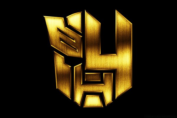 TRANSFORMERS: złoto na czarnym tle